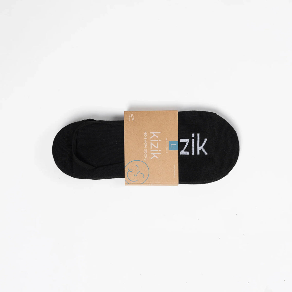 Kizik No Show Socks - Black